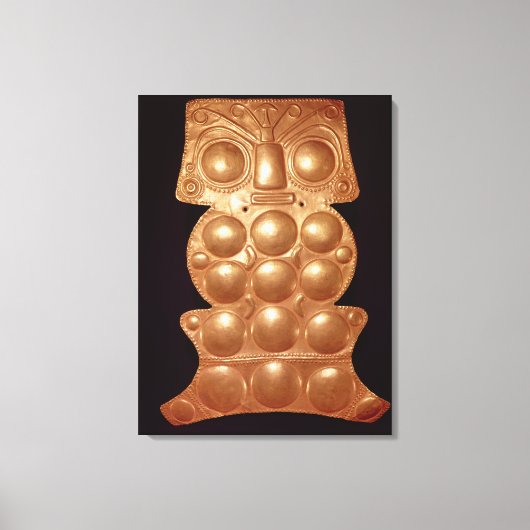 Toile Pectorale trouvée dans la rivière Sinu, pré-colomb (Recto)