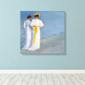 Toile Peder Severin Kroyer - Anna Ancher & Marie Kroyer (Insitu (Plancher de Bois))