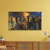 Toile Peder Severin Kroyer - Bonfire de la veille du mil (Insitu(Salon))