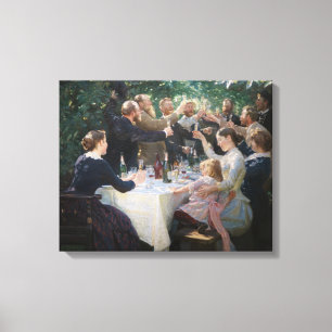 Toile Peder Severin Kroyer - Hip, Hip, Hourra !