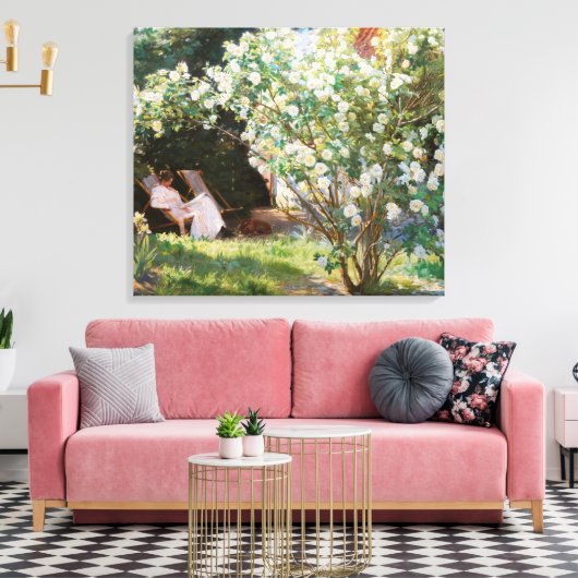 Toile Peder Severin Kroyer - Roses (Insitu(Salon))