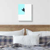 Toile Peekaboo | Pic De Chat Autour De La Peinture De Co (Insitu(Chambre))