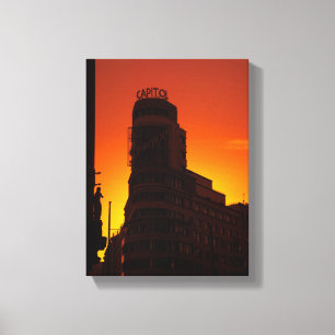 Toile pees canvas afdruk