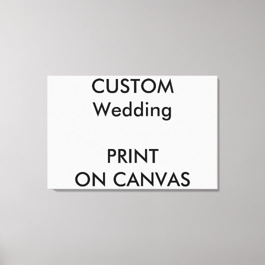 Toile peinte de mariage 36" x 24" (Recto)