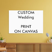 Toile peinte de mariage 36" x 24" (Insitu(Salon))