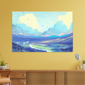 Toile peinte numérique de qualité supérieure enrob (Insitu(Salon))