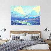 Toile peinte numérique de qualité supérieure enrob (Insitu(Chambre))