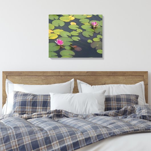 Toile Peinture à la fleur d'eau (Insitu(Chambre))