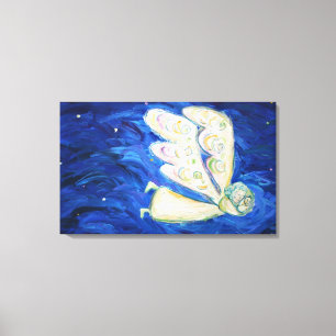 Toile Peinture à l'angle et à la volée pour bébé (grand