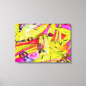 Toile Peinture à l'aquarelle des libellules (Recto)