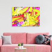 Toile Peinture à l'aquarelle des libellules (Insitu(Salon))