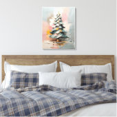Toile Peinture à l'huile Abstraite de l'arbre de Noël (Insitu(Chambre))
