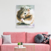 Toile Peinture à l'huile de hamster (Insitu(Salon))