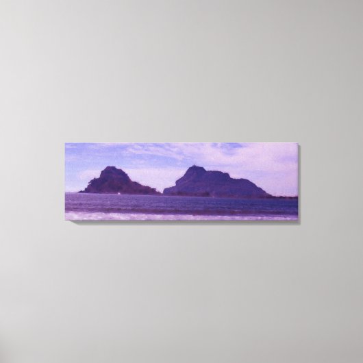 Toile Peinture à l'huile de l'île de Pierre (Recto)