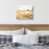 Toile Peinture à l'huile de paysage de fleur sauvage (Insitu(Chambre))