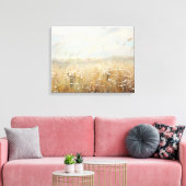 Toile Peinture à l'huile de paysage de fleur sauvage (Insitu(Salon))