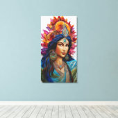 Toile Peinture à l'huile d'Impasto 5D - Shakti (Insitu (Plancher de Bois))