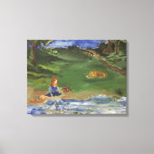 Toile Peinture à l'huile Original en version imprimée Jo (Recto)