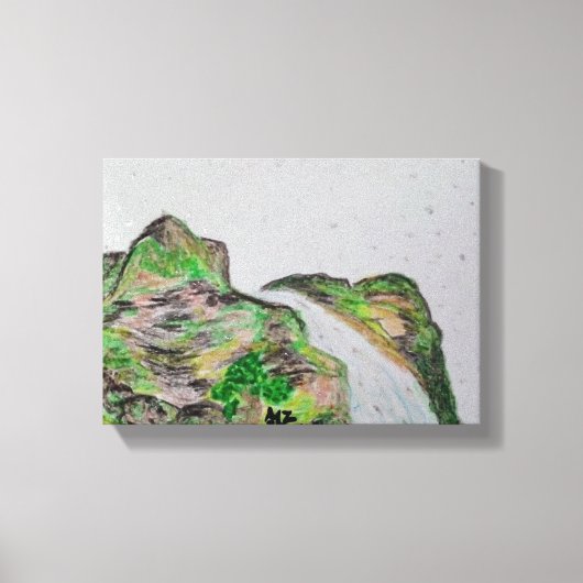 Toile Peinture à l'huile Pastel en Canvass (Recto)