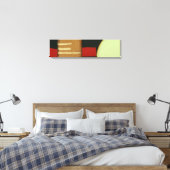 Toile Peinture à panneaux de style loft contemporain (Insitu(Chambre))