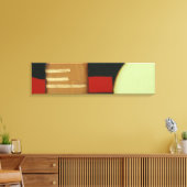 Toile Peinture à panneaux de style loft contemporain (Insitu(Salon))