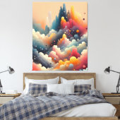 Toile Peinture à pulvérisation Abstraite (Insitu(Chambre))