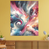 Toile Peinture à pulvérisation Abstraite (Insitu(Salon))