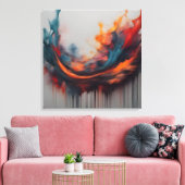 Toile peinture Abstraite (Insitu(Salon))