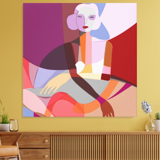 Toile Peinture Abstraite (Insitu(Salon))