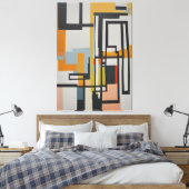 Toile Peinture abstraite (Insitu(Chambre))