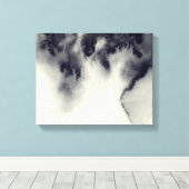 Toile peinture Abstraite à l'encre sur la texture du pap (Insitu (Plancher de Bois))