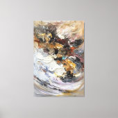 Toile Peinture abstraite acrylique (Recto)