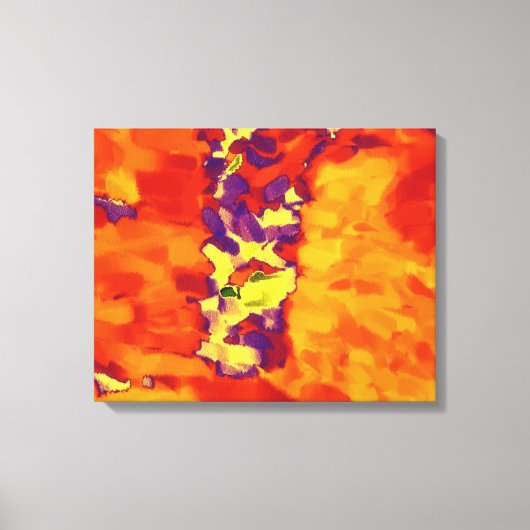Toile Peinture Abstraite | Art Abstrait 15 (Recto)