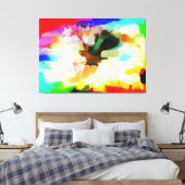 Toile Peinture Abstraite | Art Abstrait 20 (Insitu(Chambre))