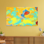 Toile Peinture Abstraite | Art Abstrait 7 (Insitu(Salon))