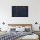 Toile Peinture abstraite bleu foncé (Insitu(Chambre))