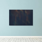 Toile Peinture abstraite bleu foncé (Insitu (Plancher de Bois))