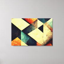 Peinture abstraite colorée