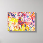 Toile Peinture Abstraite colorée d'expressionnisme (Recto)