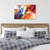 Toile Peinture Abstraite contemporaine (Insitu(Chambre))