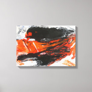 Toile Peinture abstraite d'expressioniste par Pierre
