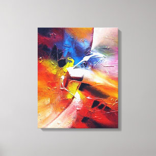 Toile Peinture Abstraite moderne de style expressionnist