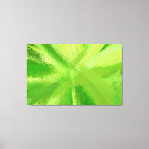 Toile Peinture Abstraite Retro Green 21