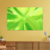 Toile Peinture Abstraite | Retro Green 21 (Insitu(Salon))