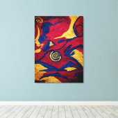 Toile Peinture acrylique (Insitu (Plancher de Bois))