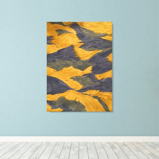 Toile Peinture acrylique (Insitu (Plancher de Bois))