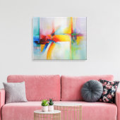 Toile Peinture acrylique Abstraite moderne (Insitu(Salon))