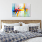 Toile Peinture acrylique Abstraite moderne (Insitu(Chambre))