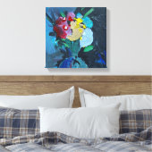 Toile Peinture acrylique, fleurs (Insitu(Chambre))