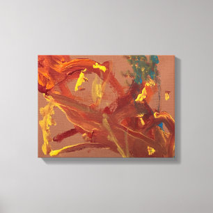 Toile Peinture acrylique originale imprimée sous